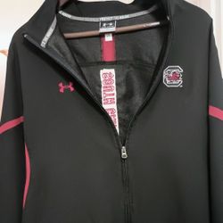 Men's Under Armour Black Gamecock Jacket .  Size. Large