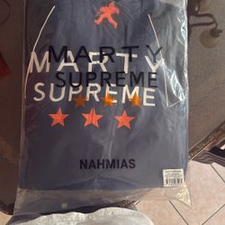 A24 Marty Supreme Navy blue/Black Size large