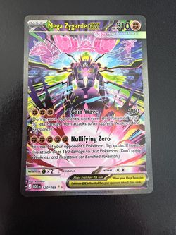 Mega Zygarde EX Pokémon card