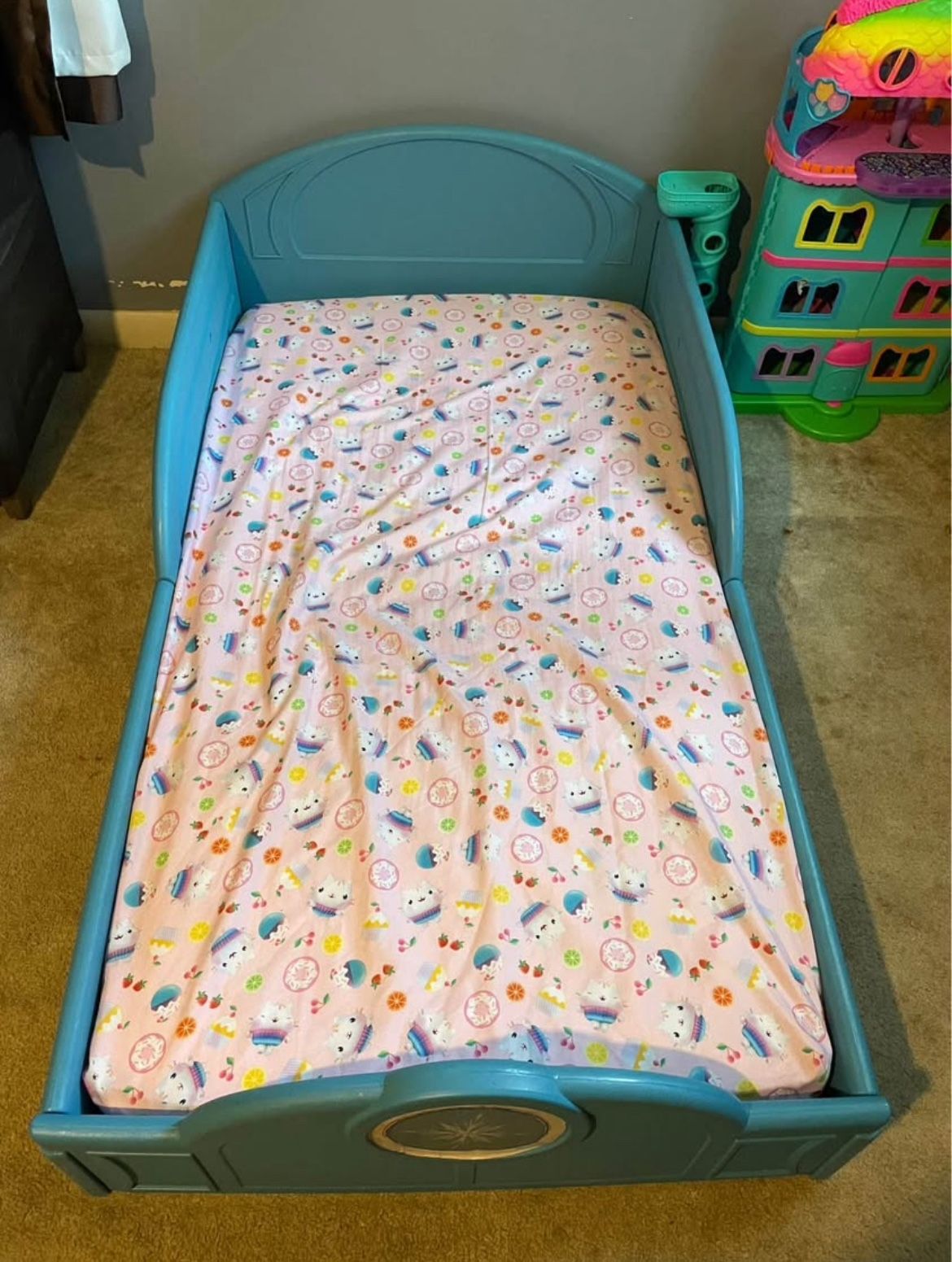 Toddler Bed & Mattress