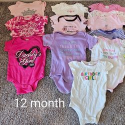 12 Month Girl Clothes