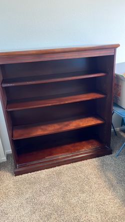 FREE!!!   Yucaipa. Wood Bookcase with 4 Shelves