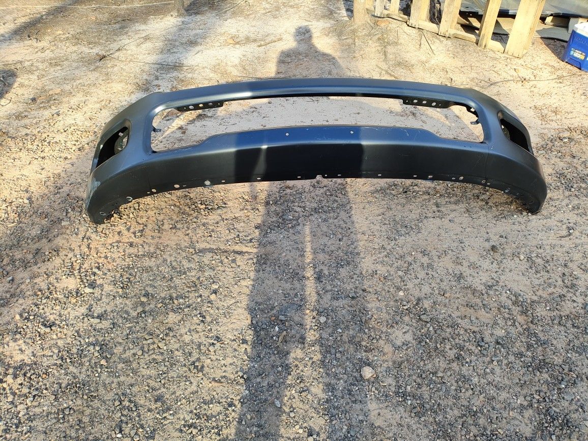 2024 And 2025 Dodge Ram New Style 1500 Painted Front Bumper OEM