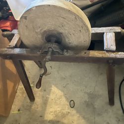 Primitive Knife Sharpening Wheel