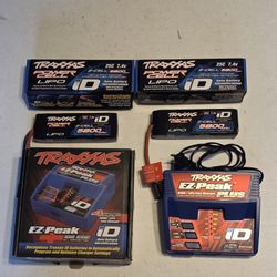 RC Car Traxxas Lipos And Charger