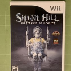 Silent Hill Shattered Memories for the wii 
