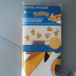 Pegatinas Para Paredes ( 12 Calcomanias ) PoKémon.