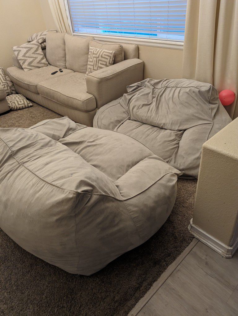 Two Oversized Bean Bag Chairs (Pending)