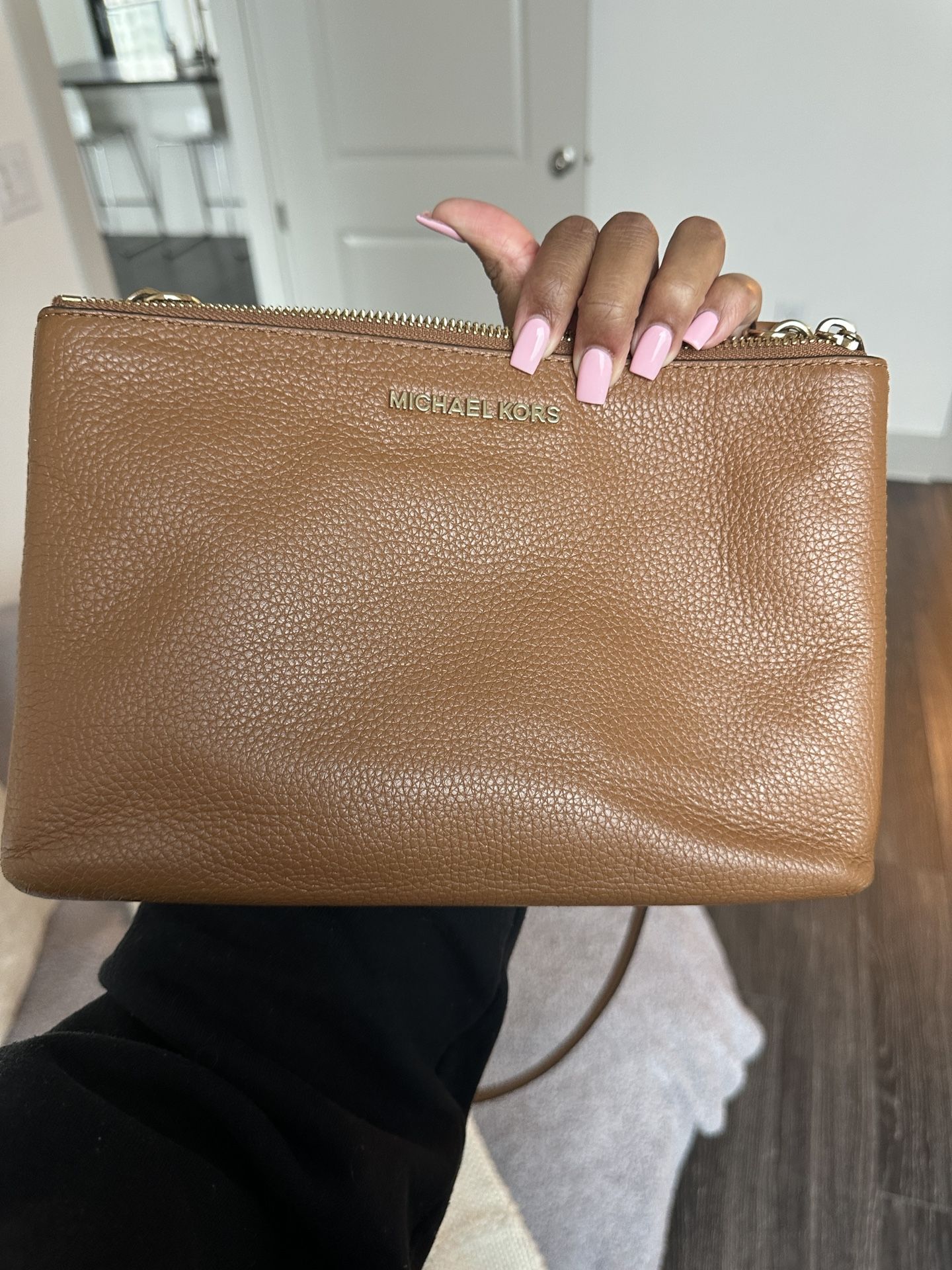 Micheal Kors Long Strap Purse