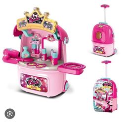 Rolling Luggage Toy Set