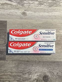 Colgate Sensitive Toothpaste 6 Oz $3 Each
