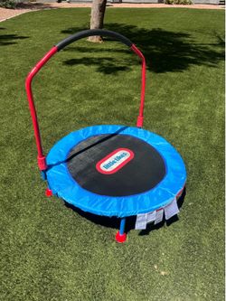 Little Tikes Kids Trampoline w/ Handle Bar