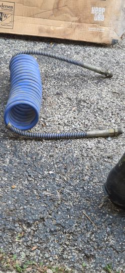 Truck hose blue