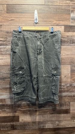 Men's Olive Cargo Shorts