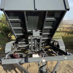 ☘️New 8x4x12 SCISSORS LIFT Hydraulic Dump Trailer💪🏻☘️ 