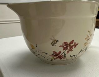 Botanica Oversized Mixing Bowl Floral Design