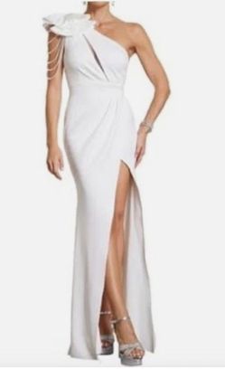 Bella Barnett long, white dress / gown