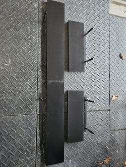 Black Floating Shelves