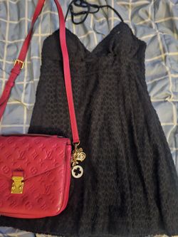 🎀Black Halter Dress 🎀 Size Large-$40🎀