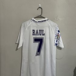 1997-98 Real Madrid Jersey(Any Size)