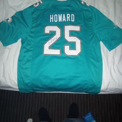 Miami Dolphins  Xavien Howard #25 Signed Jersey