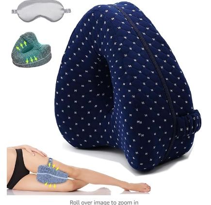 KCRPM Smooth Spine Pillow, Smoothspine Alignment Pillow - Relieve Hip Pain & Sciatica, Smoothspine Leg Pillow for Relieving Leg, Back, Knee Pain (A-Da
