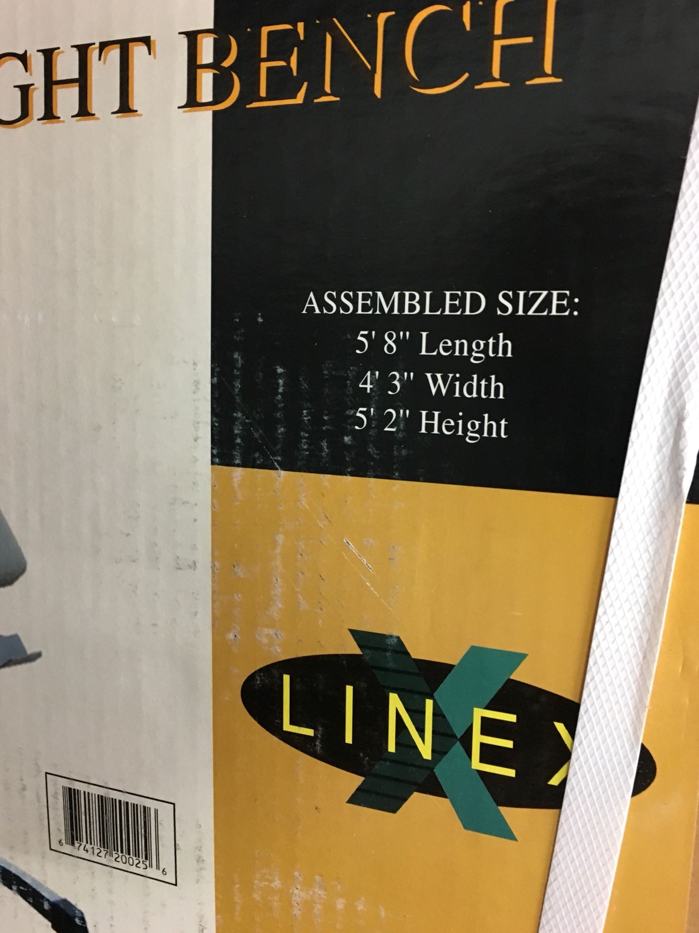 Linex weight bench sale
