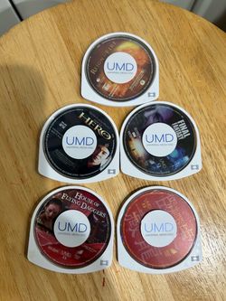 UMD PSP Movie Bundle (5)