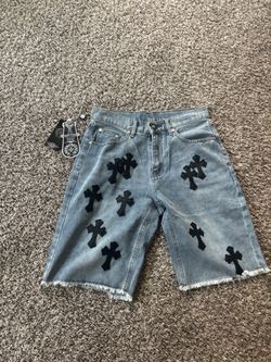 Chrome heart Jean shorts