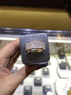 14k gold diamond men’s ring 2 3/4 ctw for a good price!!