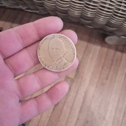 Eisenhower 24k Gold Layered Coin