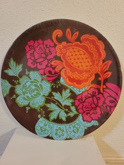 Large Multicolor Plate