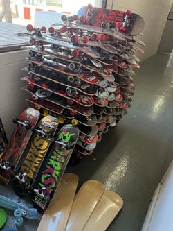 Skateboard decks and cruisers