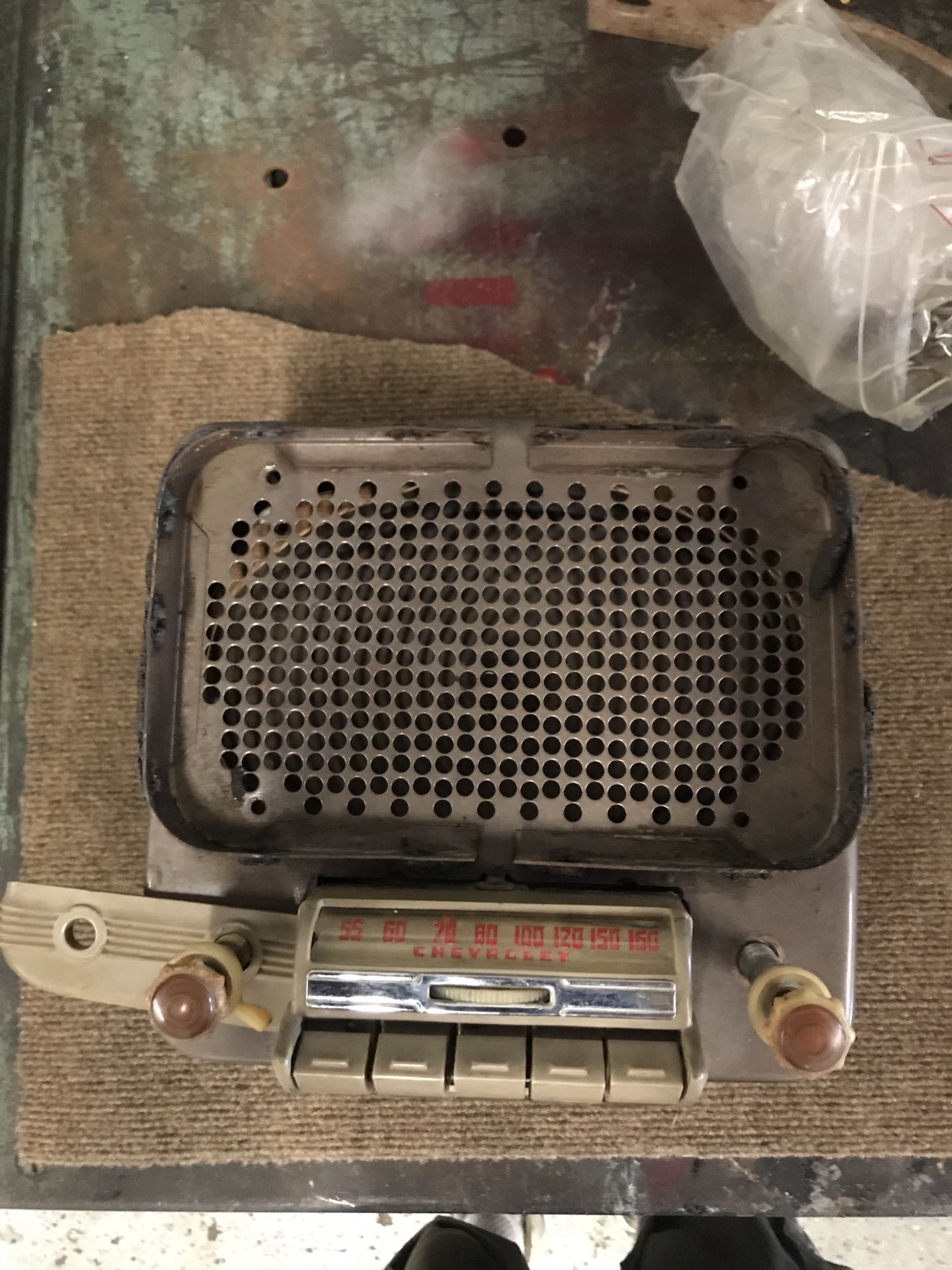 1946 1947 1948 Chevrolet radio fleetline