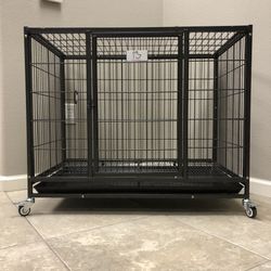 🔵Brand New  dog kennel cage as in Picture.   See size dimensions in picture 🐕