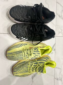 Adidas Shoe Bundle Yeezy 350 V2 & D.O.N. Basketball Shoes