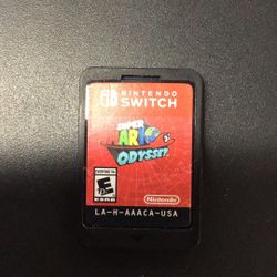 Nintendo Switch Super Mario Odyssey Game