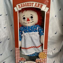 Raggedy Ann & Andy Dolls 100th Anniversary The Original Doll with Heart Hasbro