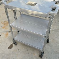 Carlisle Folding Food Cart 