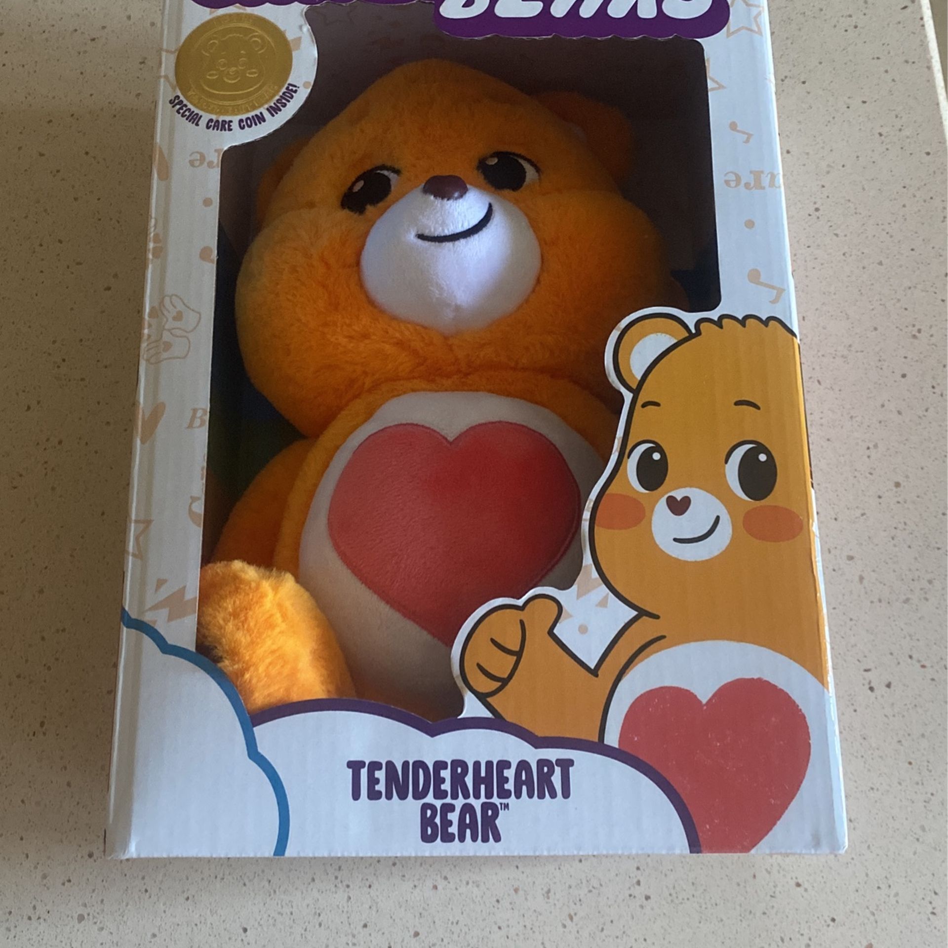 Care Bears 14” Medium-Plush Tenderheart Bear 2020 NEW in Box