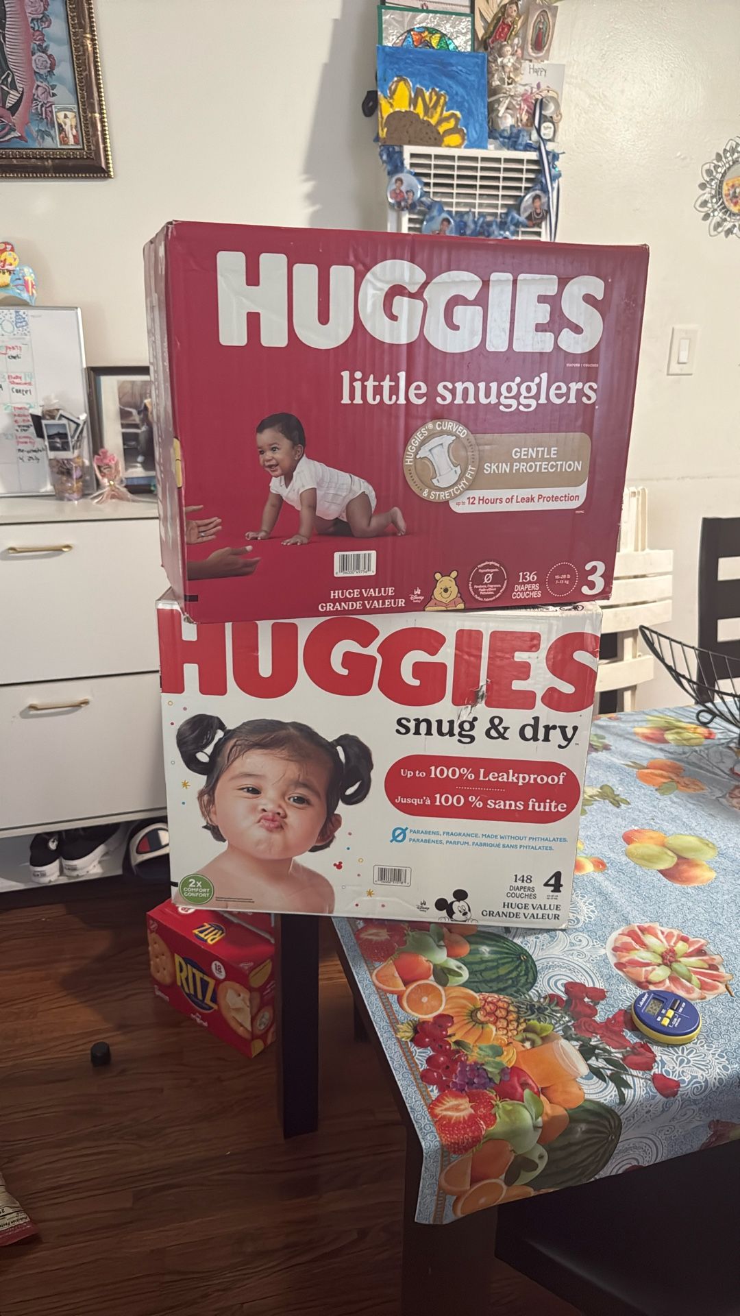 Huggies diapers 