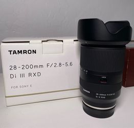 Tamron 28-200mm f/2.8-5.6 Di III RXD FE/E-mount