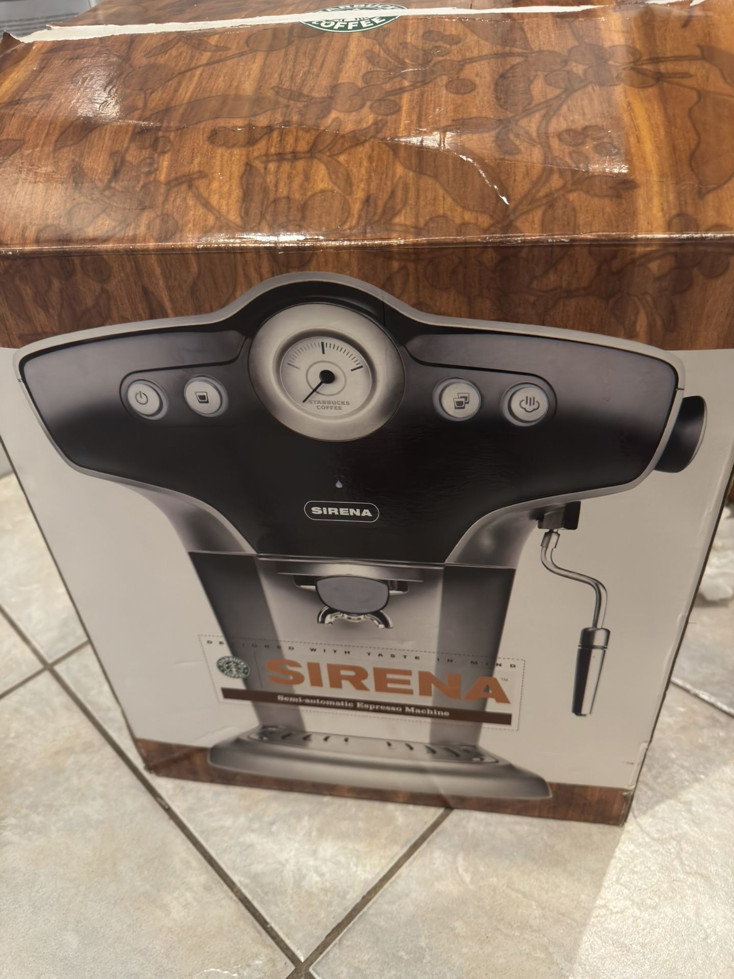 Saeco Starbucks Sirena Espresso Machine