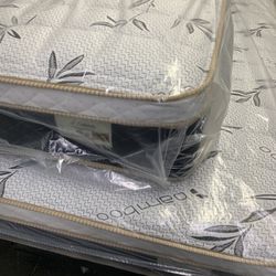 ✨Mattress Pillow Top All Sizes ✨ 🚨12” inches tall 🚨All sizes 💠Queen sizes $200 💠Full sizes $180 💠Twin sizes $150 💠Cal king $330 💠E. King $330