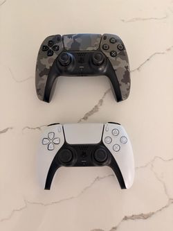 Two PS5 controllers