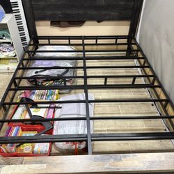 Bed Frame, Metal Box Spring, Spring Bed, Bed Protector
