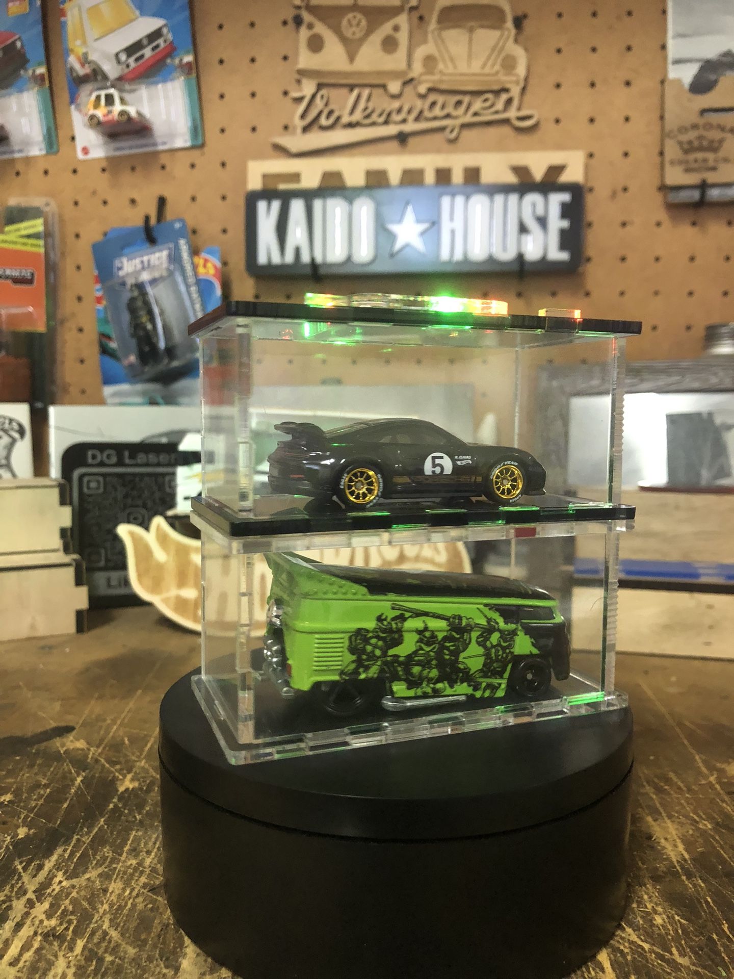 Hot Wheels / Matchbox Cars Stackable Display