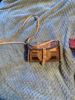 Leather purse
