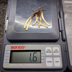 1.6 GRAMS 14K YELLOW GOLD SCRAP PRICE $125