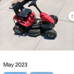 Rider Toro mower good condition